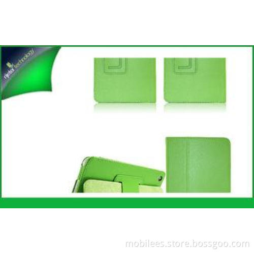 Green Ultra Slim Soft PU Leather Protective Case , Ipad Min